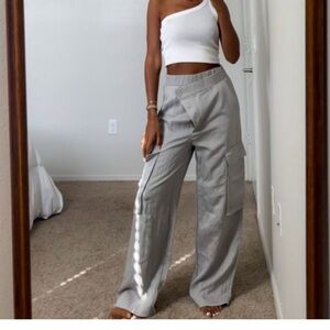 Zara Wide leg cargo pants